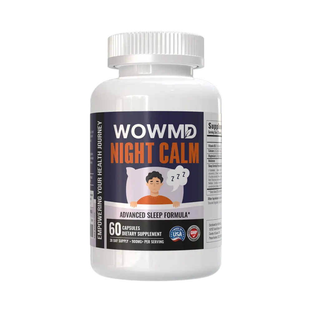 wowmd night calm advanced sleep formula