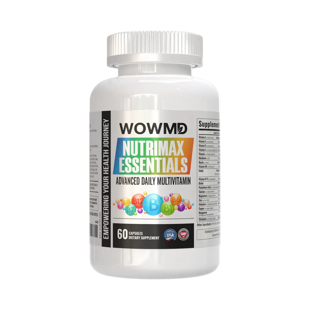 wowmd nutrimax essentials advanced daily multivitamin